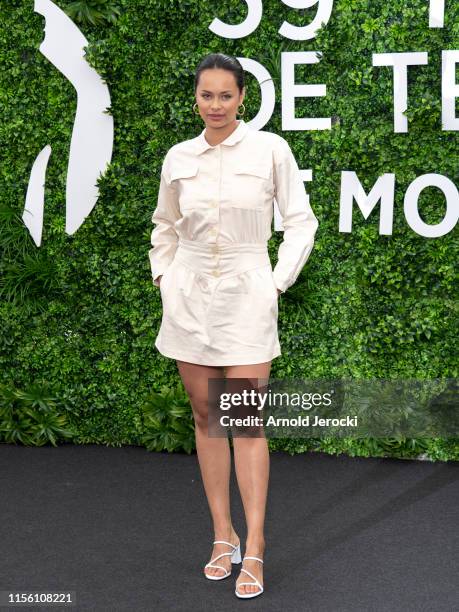 Frankie Adams attends 'The Expanse' photocall during the 59th Monte Carlo TV Festival : Day Two on June 15, 2019 in Monte-Carlo, Monaco.