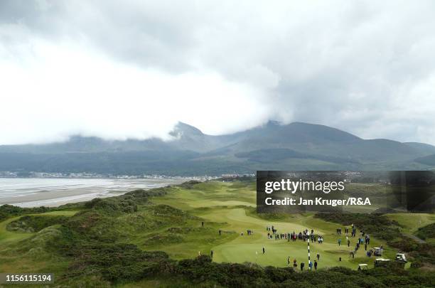 General view of play during the final match on day five of the R&A Womens Amateur Championship at Royal County Down Golf Club on June 15, 2019 in...