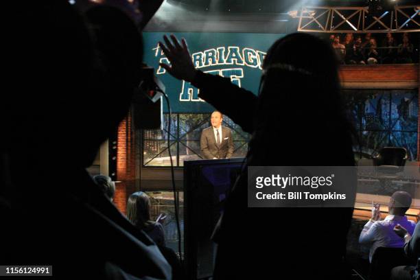 May 1, 2008: MANDATORY CREDIT Bill Tompkins/Getty Images Tom Papa appears on the season premiere of THE MARRIAGE REF."nProduced by Jerry Seinfeld on...