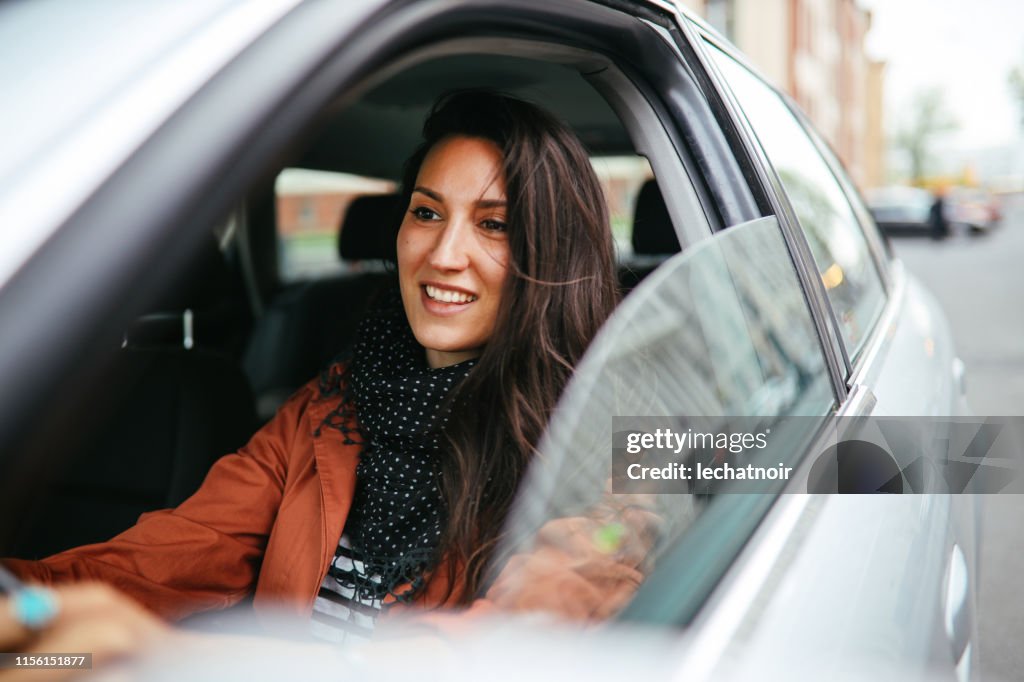 Driving through Berlin