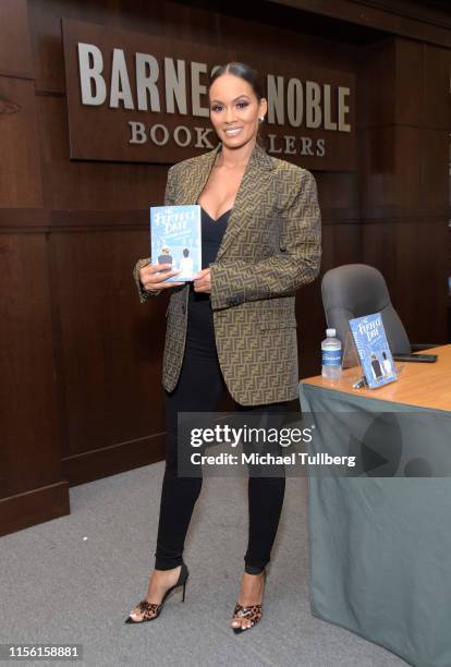 Author Evelyn Lozada attends a Q&A and signing event for her new book "The Perfect Date" at Barnes & Noble at The Grove on June 15, 2019 in Los...