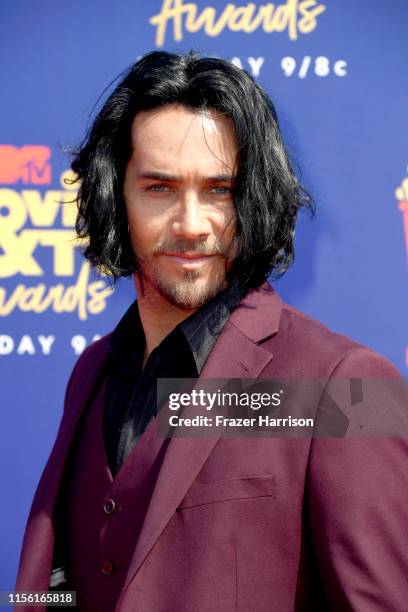 Justin Brescia attends the 2019 MTV Movie and TV Awards at Barker Hangar on June 15, 2019 in Santa Monica, California.