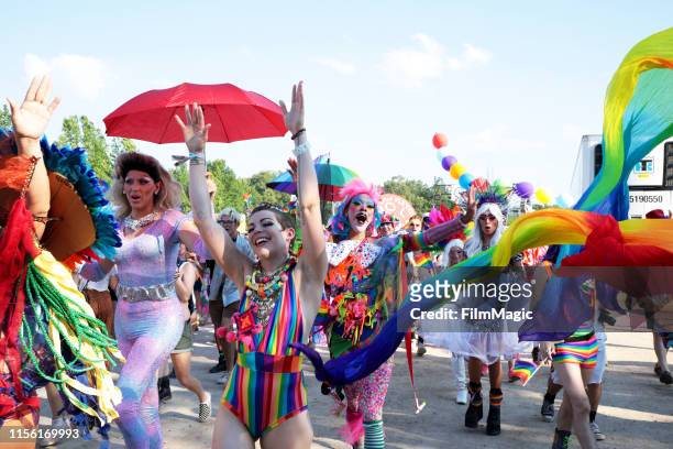 Pride Parade is seen during the 2019 Bonnaroo Arts And Music Festival on June 15, 2019 in Manchester, Tennessee.