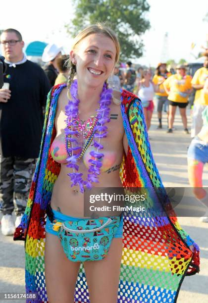 Pride Parade is seen during the 2019 Bonnaroo Arts And Music Festival on June 15, 2019 in Manchester, Tennessee.