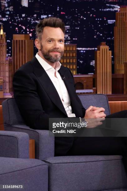 Episode 1092 -- Pictured: Comedian Joel McHale during an interview on July 17, 2019 --