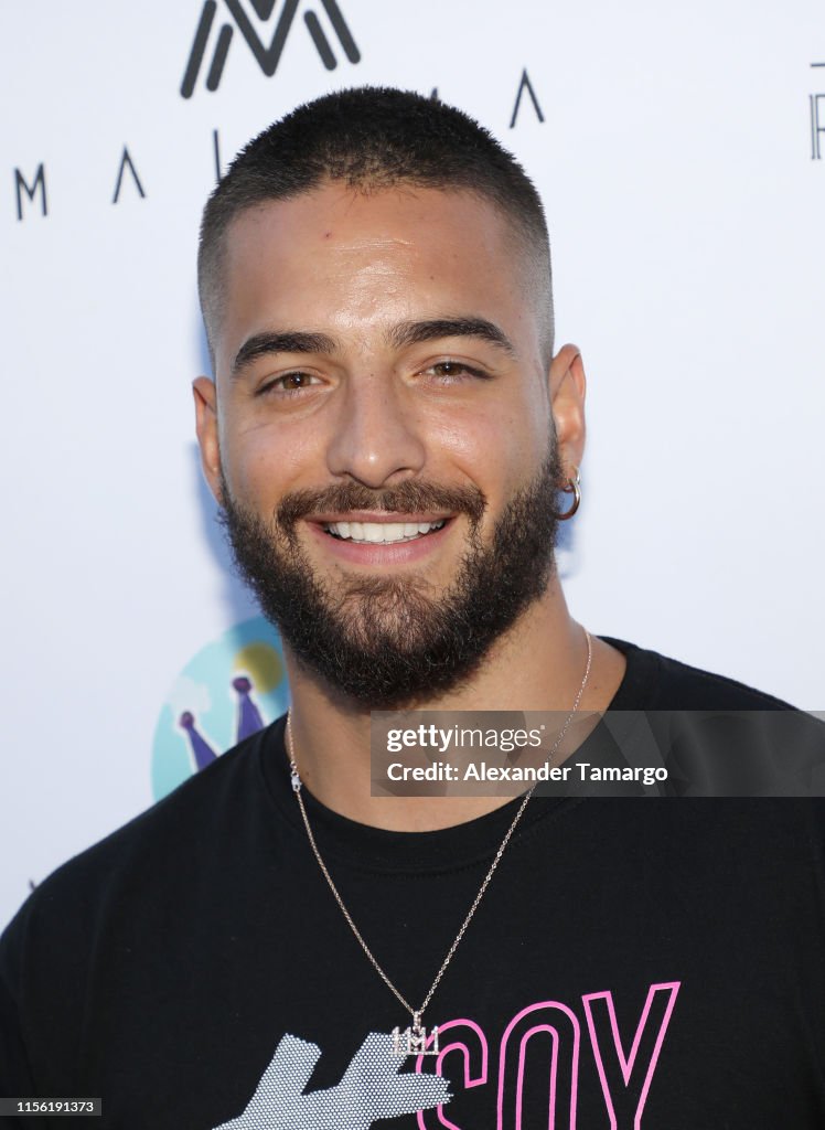 Maluma's El Arte de los Suenos Foundation Cocktail Party