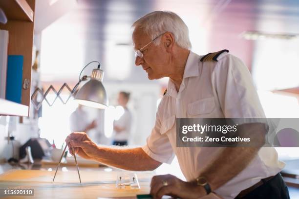 Captain Setup 157 Ship Captain Desk Stock Photos, High-Res Pictures, and Images ...