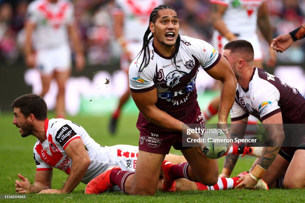 NRL Rd 14 - Sea Eagles v Dragons