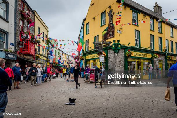 girl is tap dancing in galway - galway stock pictures, royalty-free photos & images