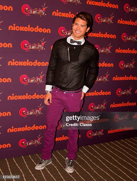 Andres Mercado during the presentation of TV show Grachi at W Hotel on June 8, 2011 in Mexico City, Mexico.