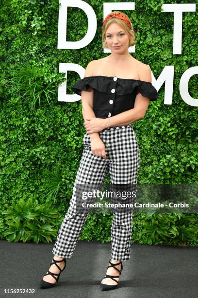 Perdita Weeks from the TV series "Magnum P.I." attends the 59th Monte Carlo TV Festival : Day Three on June 16, 2019 in Monte-Carlo, Monaco.