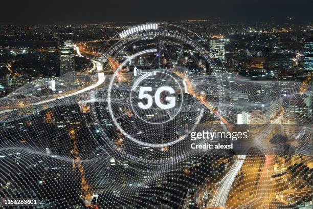 5g mobile phone network security connection internet communication - 5g wireless technology stock pictures, royalty-free photos & images