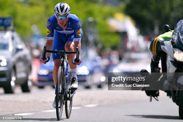 Iljo Keisse of Belgium and Team Deceuninck-Quick Step / during the 89th Baloise Belgium Tour 2019, Stage 5 a 158,4km stage from Tongeren to Beringen...