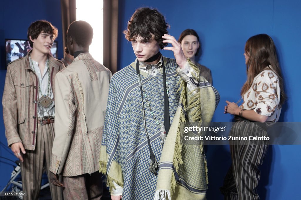 Etro - Backstage - Milan Men's Fashion Week Spring/Summer 2020