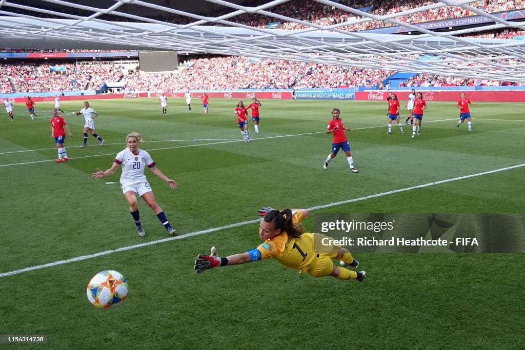 USA v Chile: Group F - 2019 FIFA Women's World Cup France