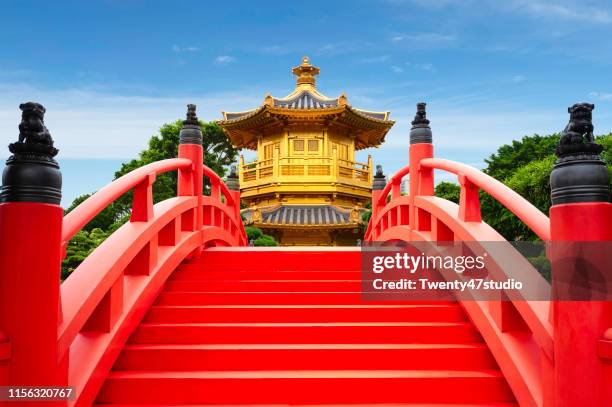 nan lian garden in hong kong - hong kong culture stock pictures, royalty-free photos & images