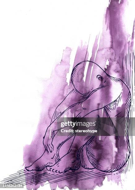 poor/ple - selbstmord stock-grafiken, -clipart, -cartoons und -symbole