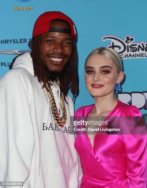 Fetty Wap and Meg Donnelly attend the 2019 Radio Disney Music Awards at CBS Studios - Radford on June 16, 2019 in Studio City, California.