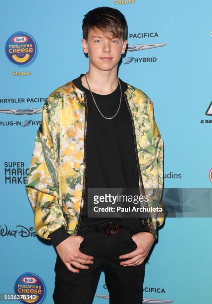 Singer Carson Lueders attends the 2019 Radio Disney Music Awards at CBS Studios - Radford on June 16, 2019 in Studio City, California.