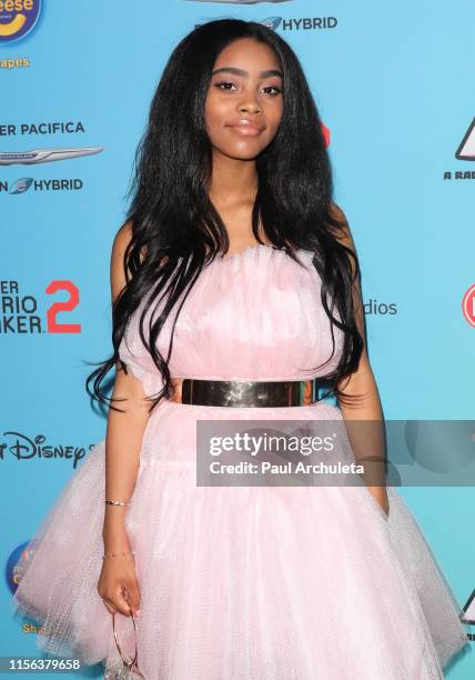 Actress Jadah Marie attends the 2019 Radio Disney Music Awards at CBS Studios - Radford on June 16, 2019 in Studio City, California.