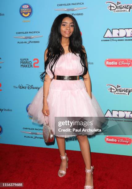 Actress Jadah Marie attends the 2019 Radio Disney Music Awards at CBS Studios - Radford on June 16, 2019 in Studio City, California.