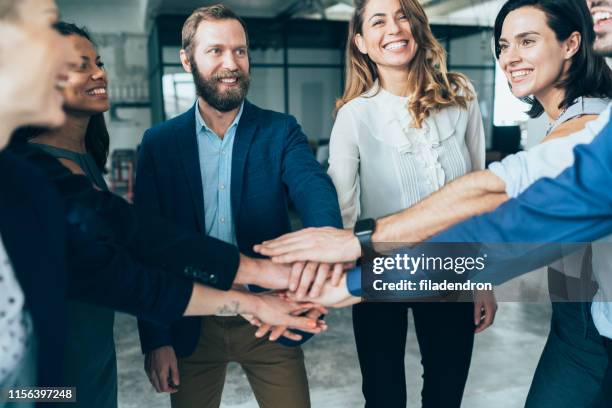 Team Work Stack 69 Paperwork Stack Arm Executive Stock Photos, High-Res Pictures, and ...