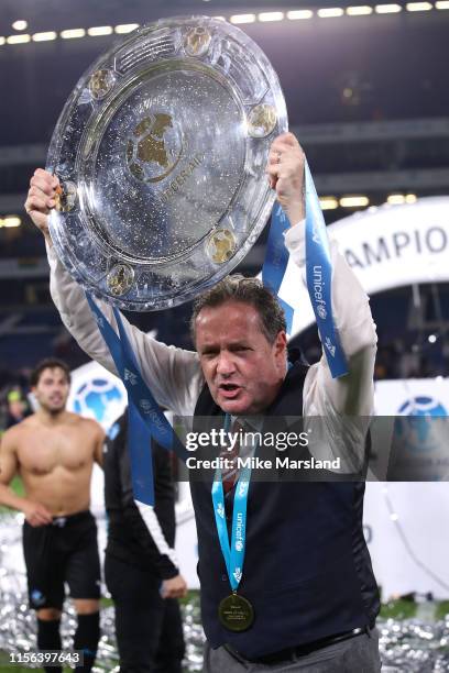 Piers Morgan during Soccer Aid 2019 at Stamford Bridge on June 16, 2019 in London, England.