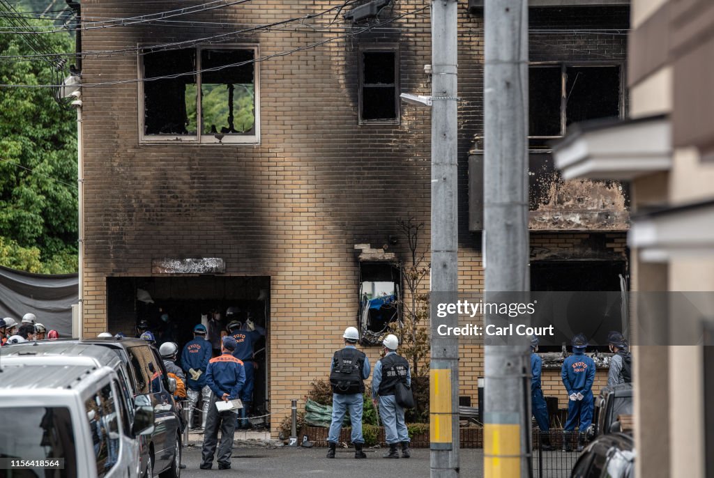 Arson Attack On Kyoto Animation Studio