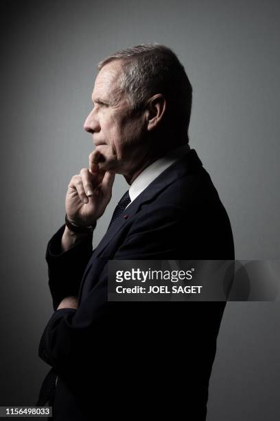 French General Prosecutor Francois Molins poses during a photo session at his office on July 17 in Paris.