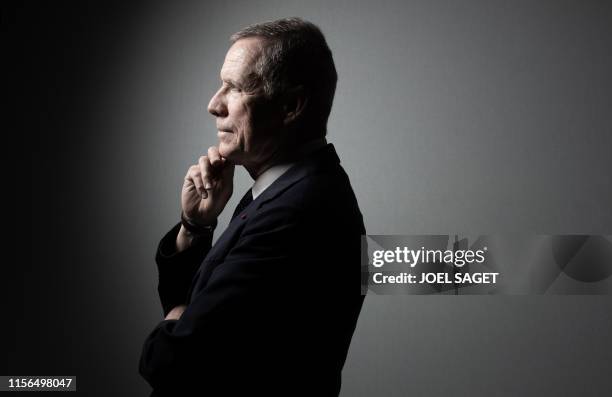 French General Prosecutor Francois Molins poses during a photo session at his office on July 17 in Paris.