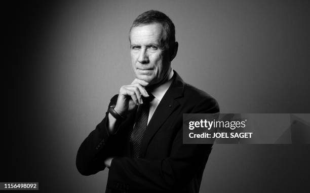 French General Prosecutor Francois Molins poses during a photo session at his office on July 17 in Paris.