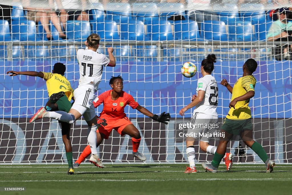 South Africa v Germany: Group B - 2019 FIFA Women's World Cup France