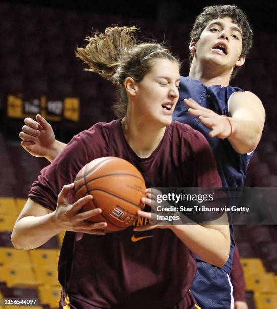 Jerry Holt‚Ä¢ jgholt@startribune.com Minneapolis, MN ---- Need action shots of of 6-7 Amber Dvorak, a center at the University of Minnesota... IN...