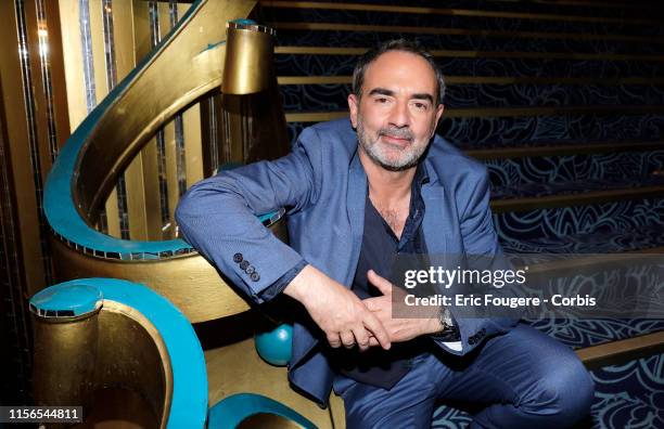 Actor Bruno Solo poses during a portrait session in Paris, France on .