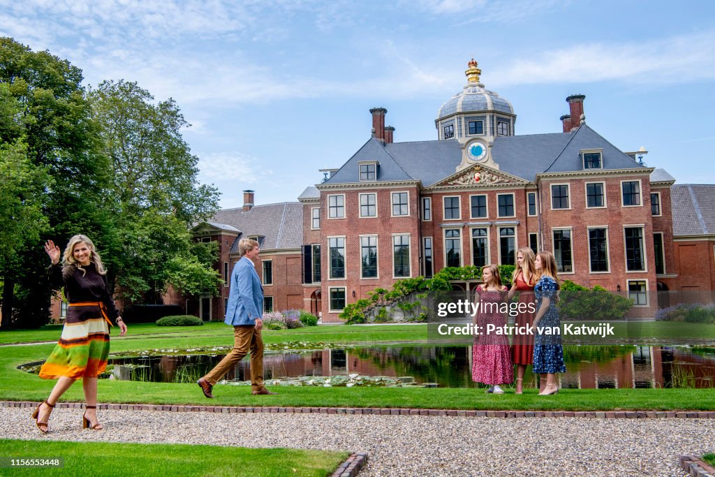 Dutch Royal Family Summer Photo Call In The Hague