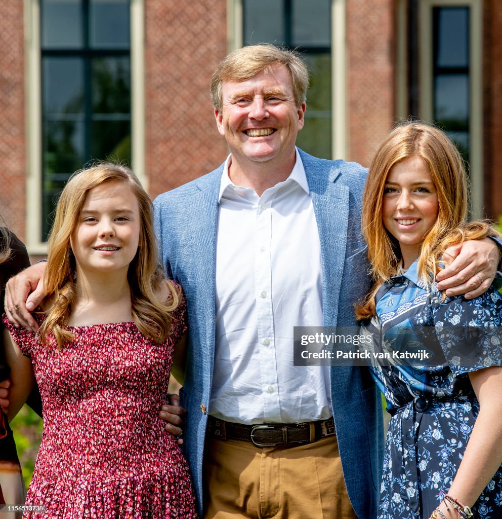 Dutch Royal Family Summer Photo Call In The Hague