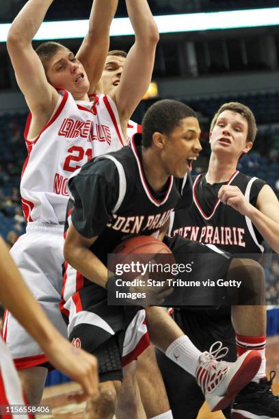 Boys Prep Basketball Tourney - 4A Lakeville North vs. Eden Prairie. ](MARLIN LEVISON/STARTRIBUNE(mlevison@startribune.com Boys Prep Basketball...