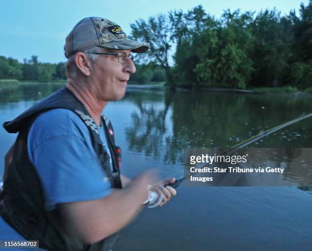 Guide who specializes in catfish out of Evert's Resort on the Mississippi Resort near Hager City, Wis., Brian Klawitter is absolutely smitten by the...