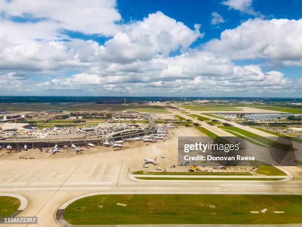 dallas /ft worth   dfw   airport - aeroporto di dallas fort worth foto e immagini stock