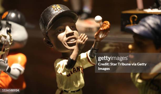 Willie Mays bobbleheads at AT&T Park Sunday May 25, 2014 in San Francisco ,CA. ] Mays a former New York and San Francisco Giants centerfield was...