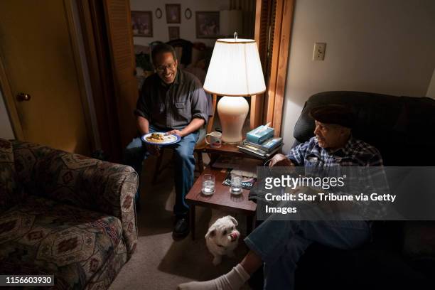 Tony Martin and his sister's dog, "Sadie" had dinner with his father Cornelius over a recent weekend .Cornelius Martin 86 has dementia and he lives...
