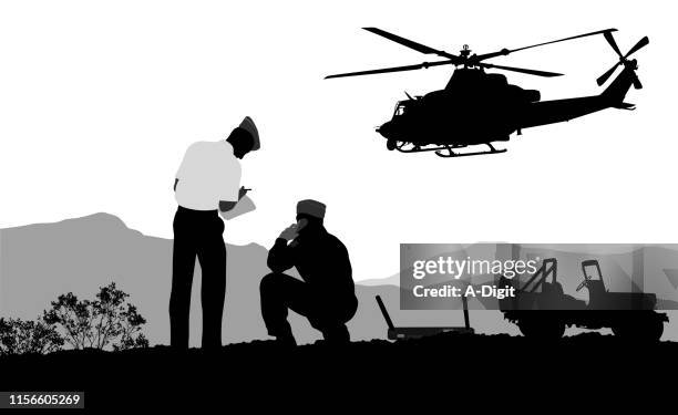 helicopter san diego - army soldier vector stock illustrations