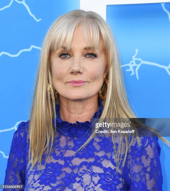 Joely Richardson attends LA Premiere Of Starz's "The Rook" at The Getty Museum on June 17, 2019 in Los Angeles, California.