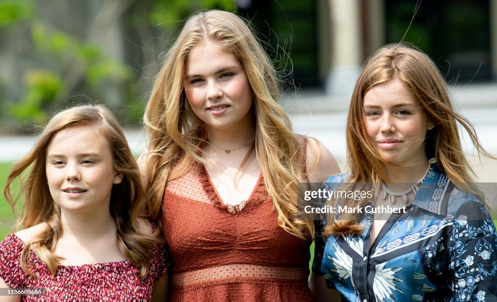 Dutch Royal Family Summer Photo Call In The Hague