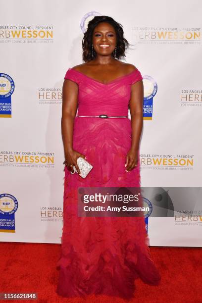 Deborah Joy Winans attends the 28th Annual NAACP Theatre Awards at Millennium Biltmore Hotel on June 17, 2019 in Los Angeles, California.