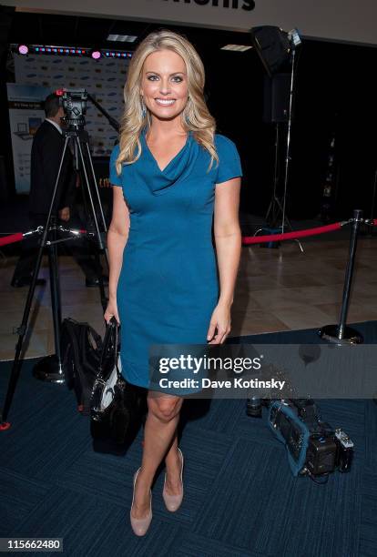 Fox News Channel Correspondent Courtney Friel attends the Samsung Galaxy Tab 10.1 launch at Best Buy Union Square on June 8, 2011 in New York City.