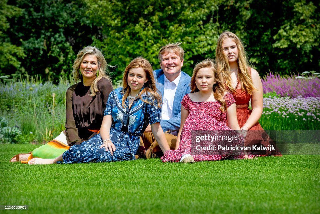 Dutch Royal Family Summer Photo Call In The Hague