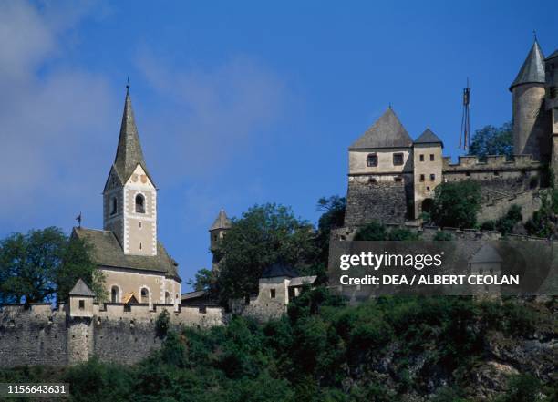 Church of Hochosterwitz Castle, Carinthia, Austria, 9th-16th century.