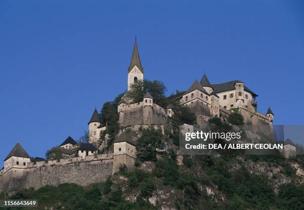 Castle of Hochosterwitz and the walls, Carinthia, Austria, 9th-16th century.