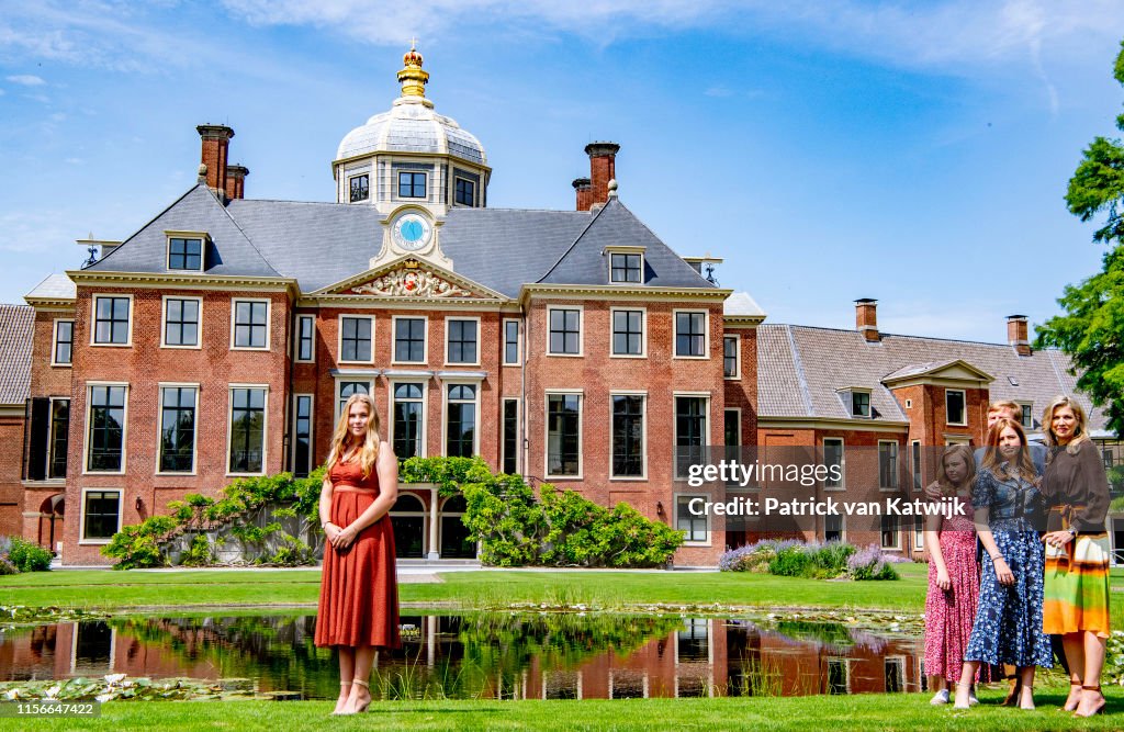 Dutch Royal Family Summer Photo Call In The Hague